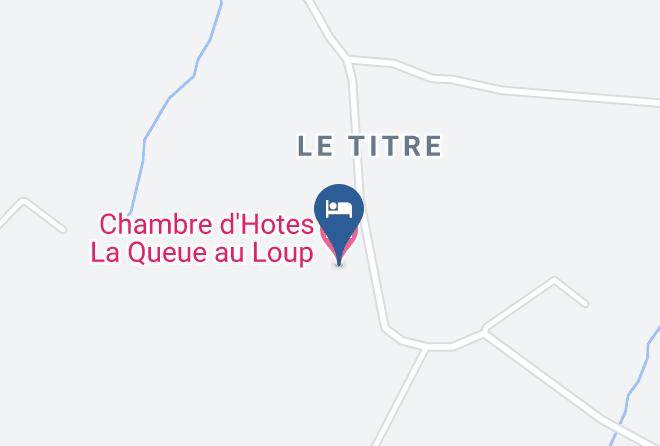 Calvados - Chambre D'hotes La Queue Au Loup Maps