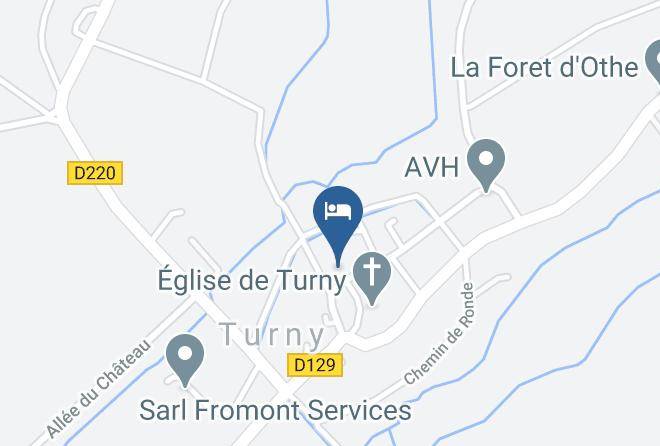 Yonne - Chambre D'hotes La Recre Maps