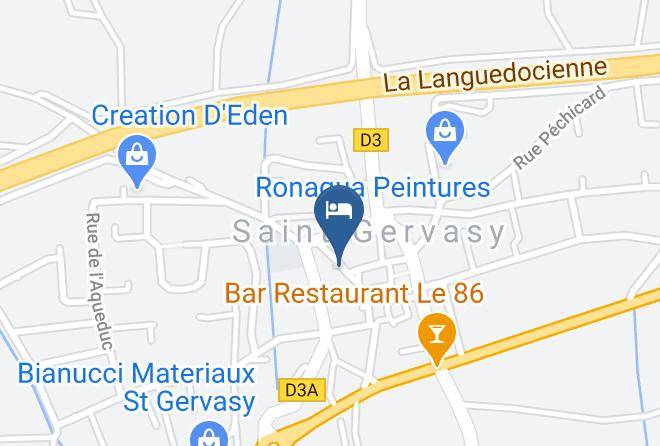 Gard - Chambre D'hotes La Rose Maps