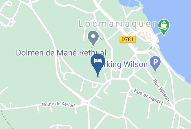 Morbihan - Chambre D'hotes La Tykoumad Maps