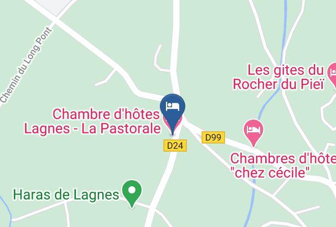 Vaucluse - Chambre D'hotes Lagnes La Pastorale Maps