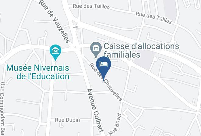 Nievre - Chambre D'hotes Le Cadran Des Chauvelles Maps