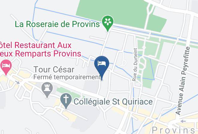 Seine Et Marne - Chambre D'hotes Le Clos De Provins Maps