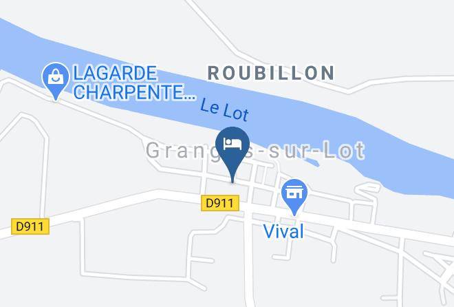 Lot Et Garonne - Chambre D'hotes Le Clos Des Fontaines Maps
