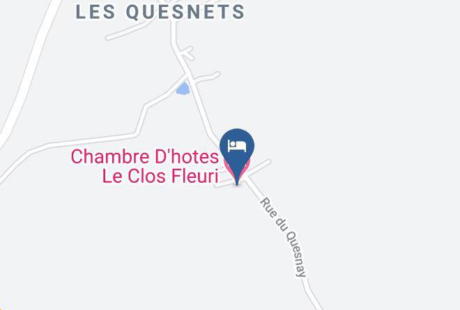 Seine Maritime - Chambre D'hotes Le Clos Fleuri Maps