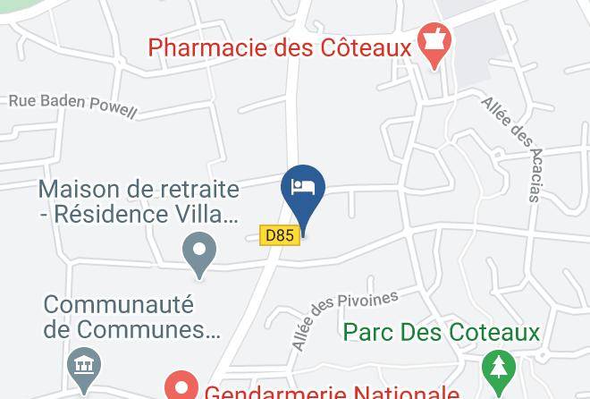 Indre Et Loire - Chambre D'hotes Le Clos Notre Dame Maps