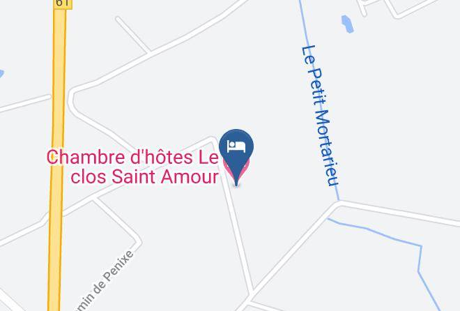 Tarn Et Garonne - Chambre D'hotes Le Clos Saint Amour Maps