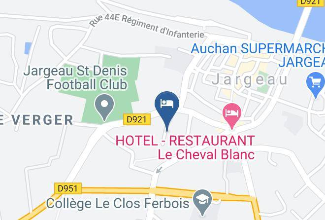 Loiret - Chambre D'hotes Le Lagon Maps