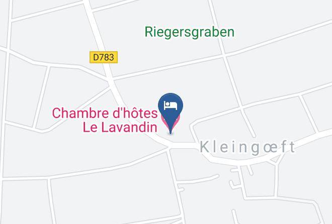 Bas Rhin - Chambre D'hotes Le Lavandin Maps