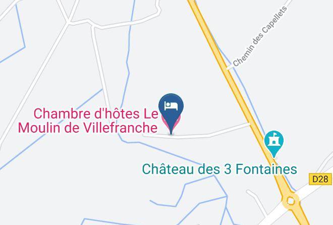 Vaucluse - Chambre D'hotes Le Moulin De Villefranche Maps