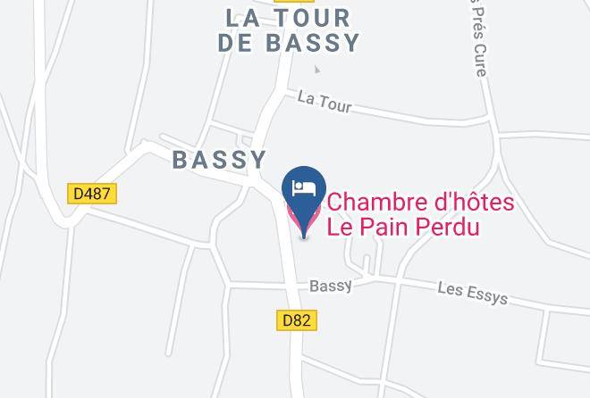 Saone Et Loire - Chambre D'hotes Le Pain Perdu Maps