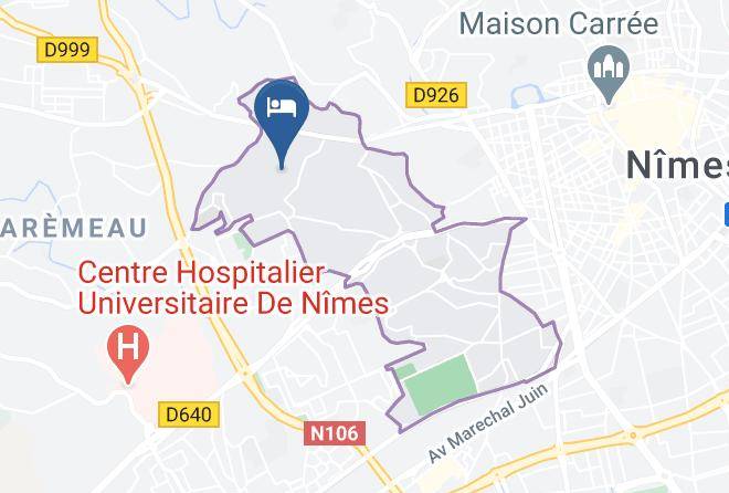 Gard - Chambre D'hotes Le Palmier Maps