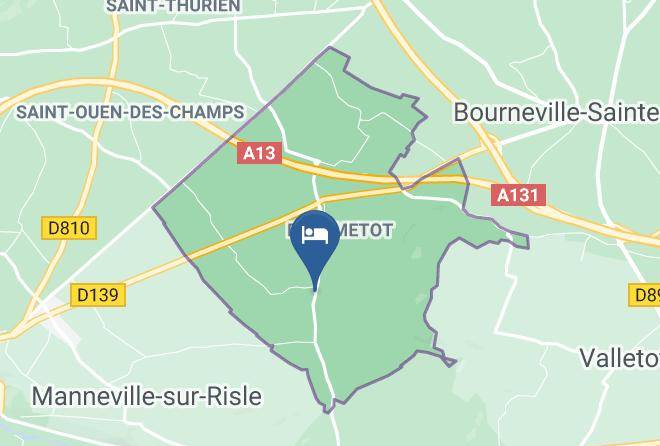 Eure - Chambre D'hotes Le Petit Manoir De La Vernelle Proche Honfleur Maps