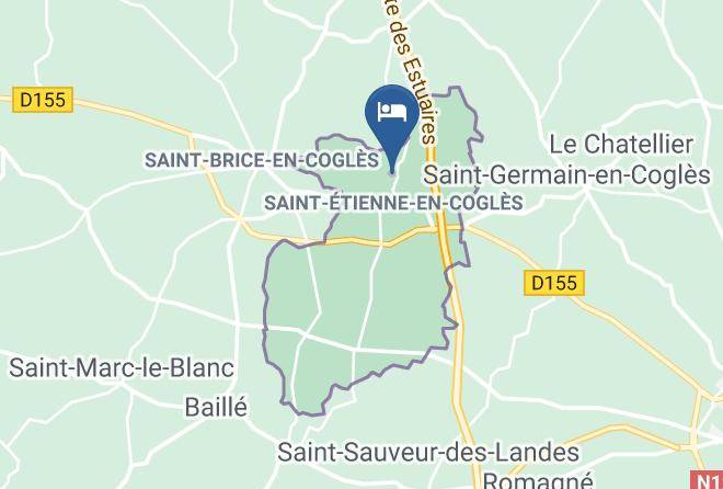 Ille Et Vilaine - Chambre D'hotes Le Pont St Michel Maps