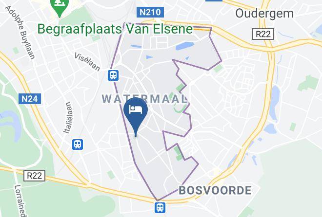 Watermael Boitsfort - Le Verger Maps