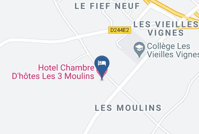 Charente Maritime - Hotel Chambre D'hotes Les 3 Moulins Maps