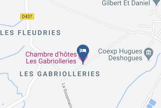 Manche - Chambre D'hotes Les Gabriolleries Maps