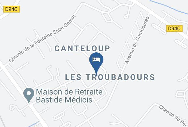 Haute Garonne - Chambre D'hotes Les Hauts De Labege Maps
