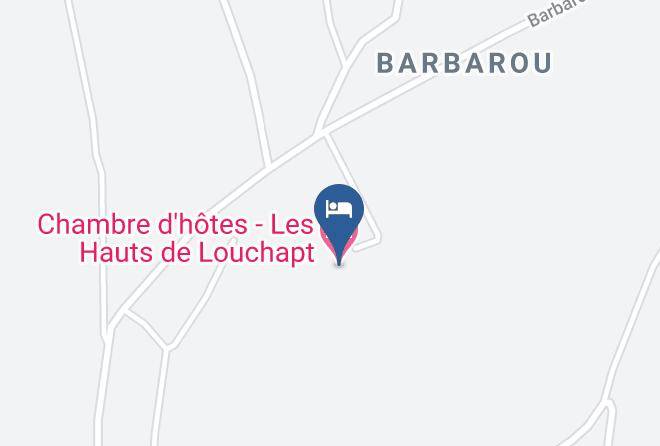 Lot - Chambre D'hotes Les Hauts De Louchapt Maps