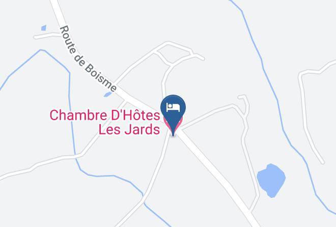 Deux Sevres - Chambre D'hotes Les Jards Maps