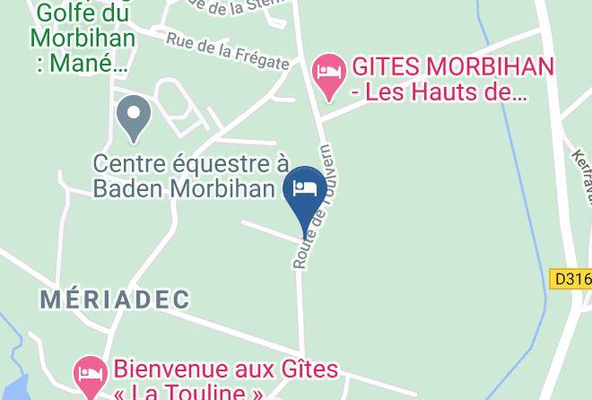 Morbihan - Chambre D'hotes Les Mimosas Maps