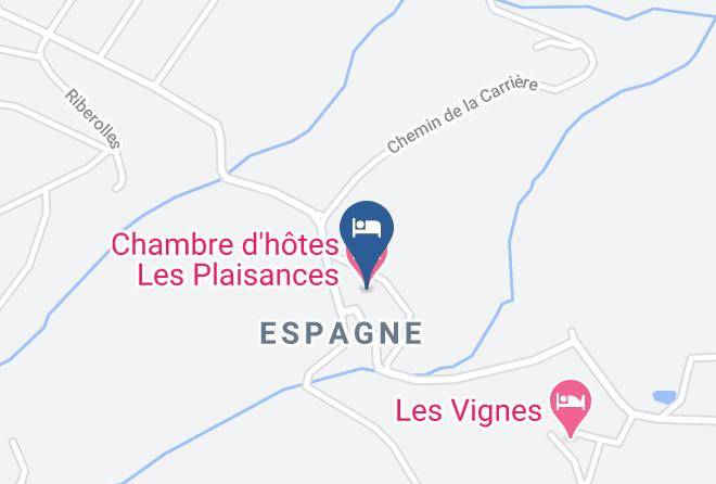 Rhone - Chambre D'hotes Les Plaisances Maps