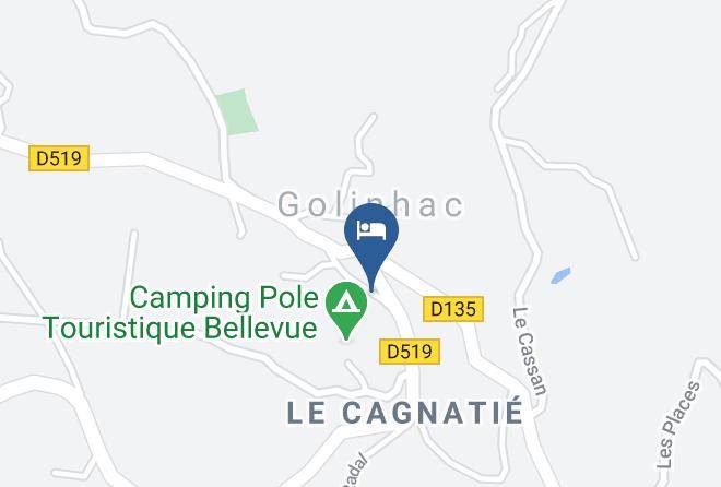 Aveyron - Chambre D'hotes Les Rochers Maps