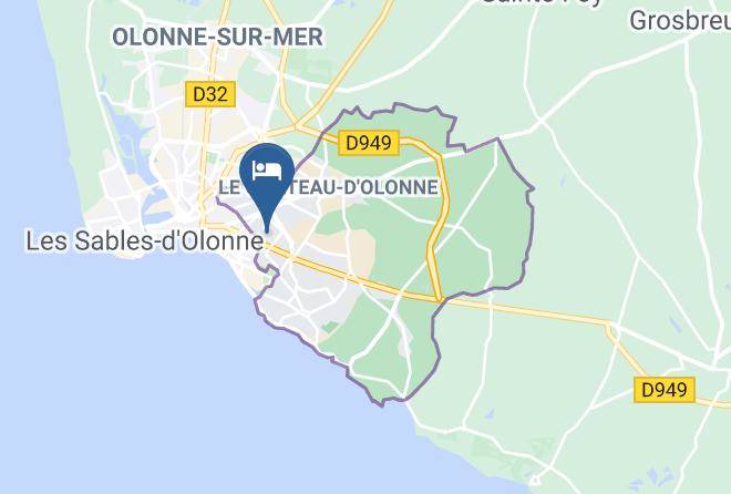 Vendee - Chambre D'hotes Les Sables D'olonne Maps