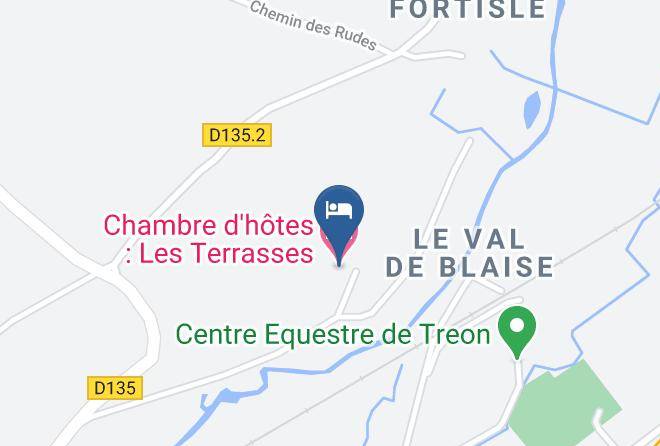 Eure Et Loir - Chambre D'hotes Les Terrasses Maps