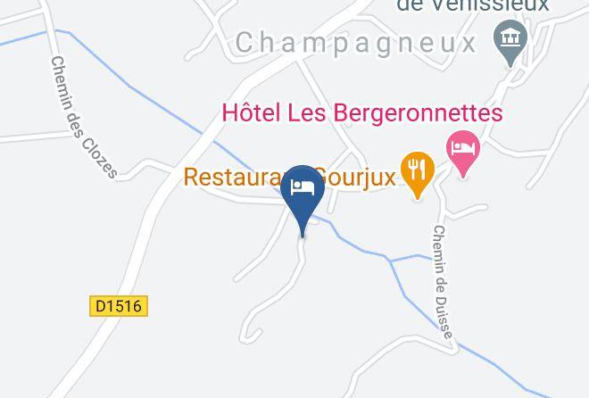 Savoie - Chambre D'hotes Les Vieilles Portes Maps