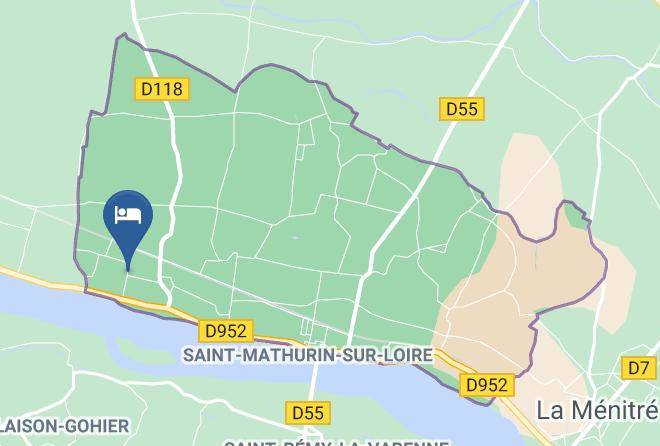 Maine Et Loire - Chambre D'hotes Lorali Maps