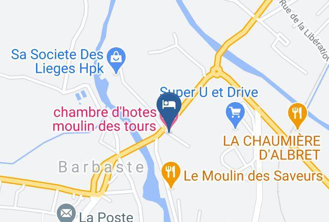 Lot Et Garonne - Chambre D'hotes Moulin Des Tours Maps