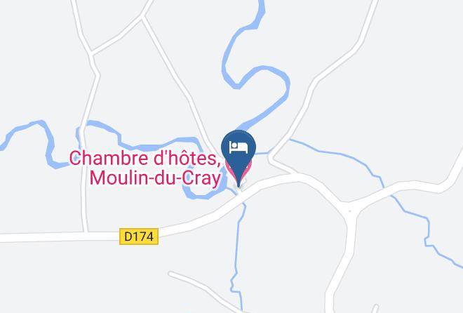 Saone Et Loire - Chambre D'hotes Moulin Du Cray Maps