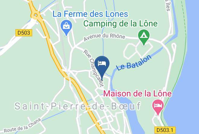 Loire - Chambre D'hotes Myosotis Maps