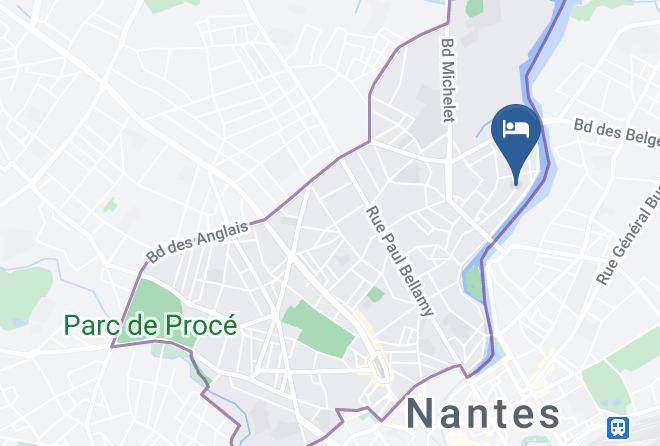 Loire Atlantique - Chambre D'hotes Nantes A La Maison Jaune Maps