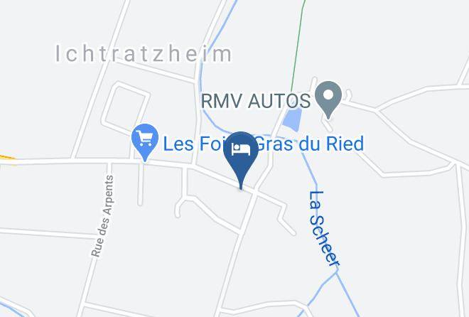 Bas Rhin - Chambre D'hotes Nid Cigognes Maps
