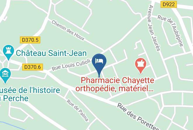 Eure Et Loir - Chambre D'hotes Orchidees Maps