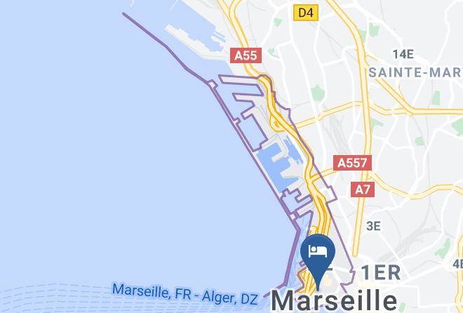 Chambre D'hotes Panier Baba Of Marseille Map