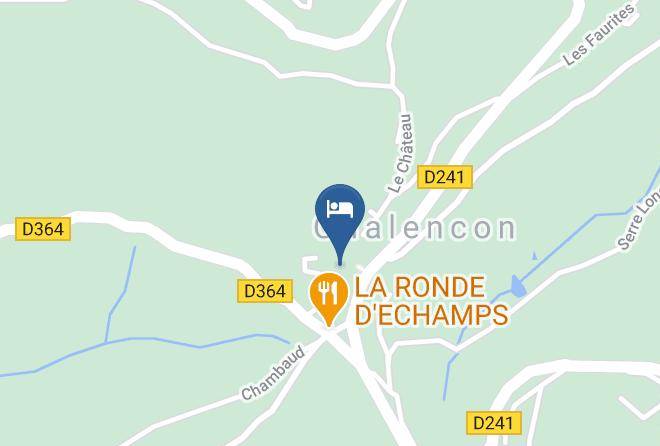 Ardeche - Chambre D'hotes Porte De Besse Ardeche Maps