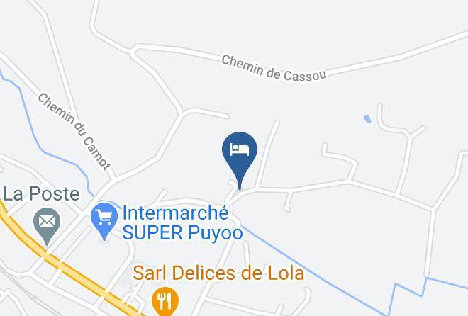 Pyrenees Atlantiques - Chambre D'hotes Puyoo Maps