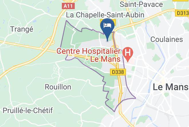 Sarthe - Chambre D'hotes Quartier Universite 3 Min Tramway Maps