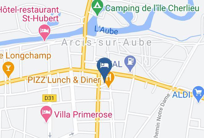Aube - Chambre D'hotes Anzi Maps