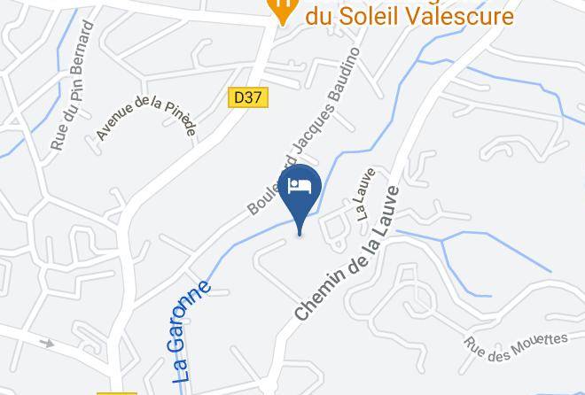 Var - Chambre D'hotes Saint Raphael Le Clos Des Vignes Maps