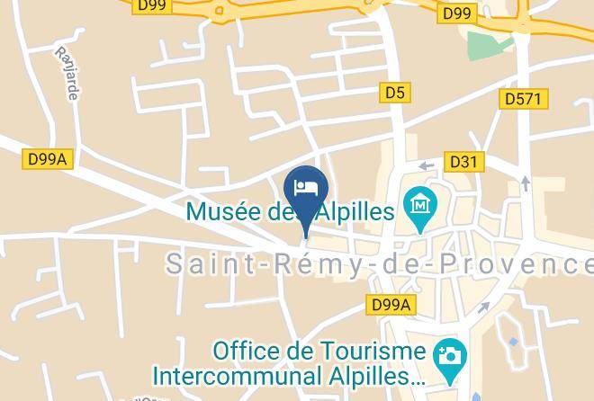 Bouches Du Rhone - Chambre D'hotes Saint Remoise Maps
