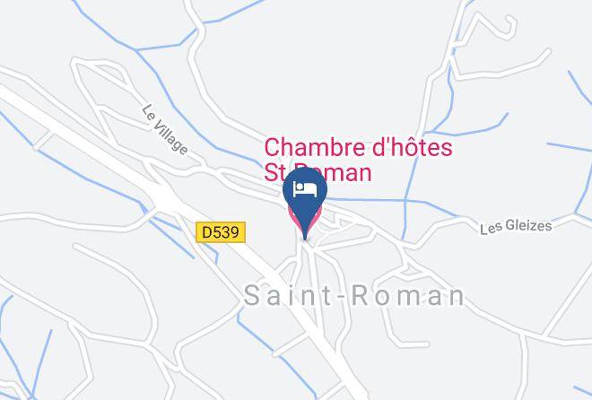Drome - Chambre D'hotes St Roman Maps