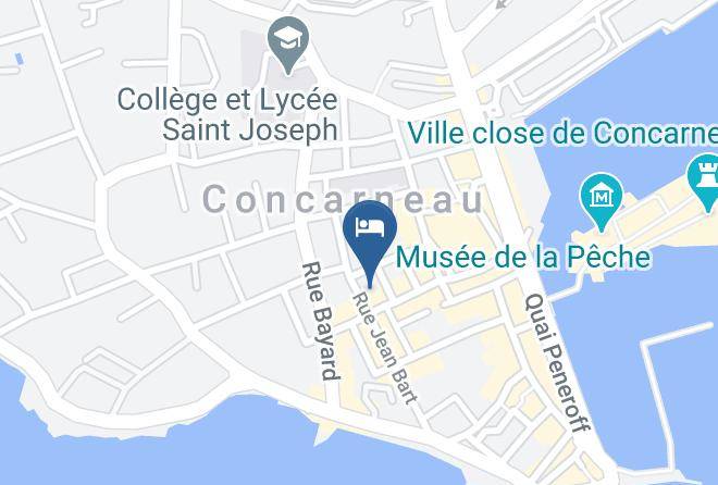 Finistere - Chambre D'hotes Ty Eleana Maps