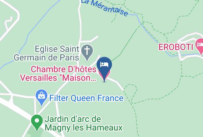 Yvelines - Chambre D'hotes Versailles Maison Prairie Bonheur Maps