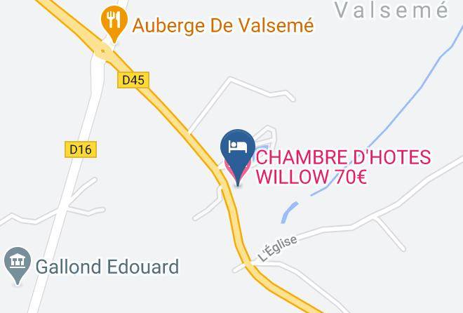 Calvados - Chambre D'hotes Willow 70 Maps