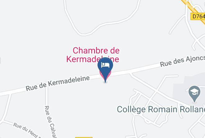 Morbihan - Chambre De Kermadeleine Maps