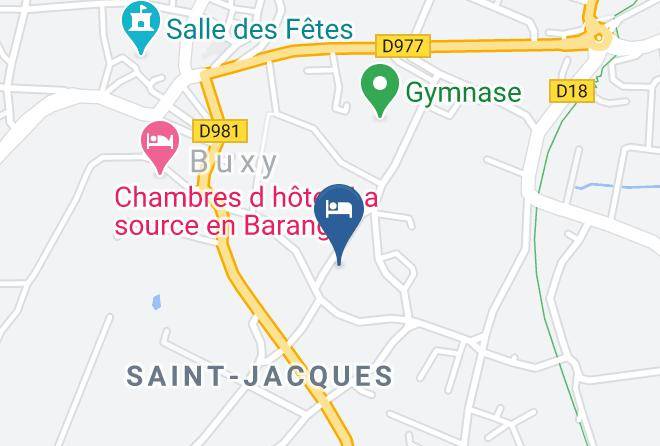 Saone Et Loire - Chambre De La Varandaine Maps